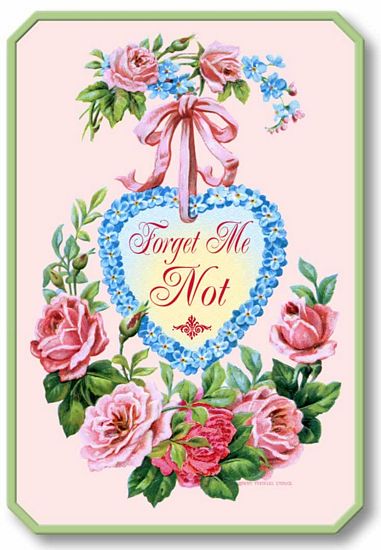 Item 2062 Victorian Style Hearts and Roses Plaque