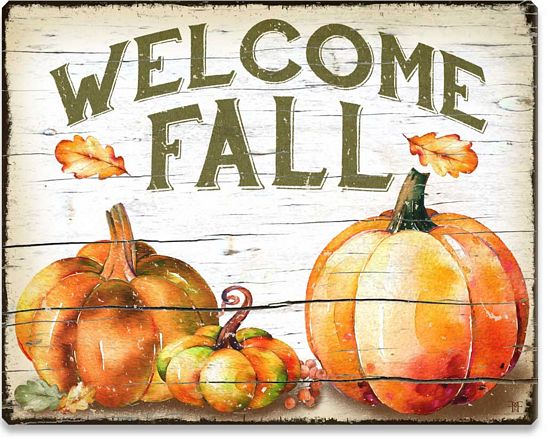 Item 9819 Welcome Fall Sign