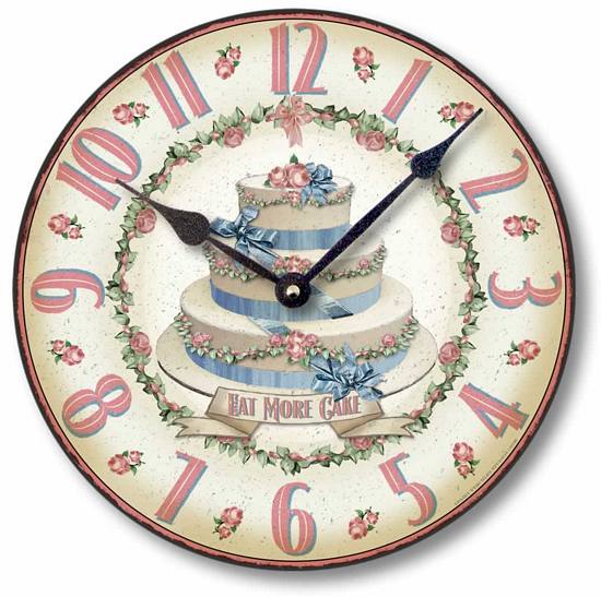 Item C8736 Decorated Cake Clock