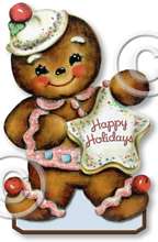 Item 10071 40s Style Gingerbread Man Cookie Plaque