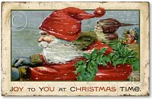 Item 1409 Victorian Santa Christmas Sign