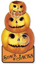 Item 200 Vintage Style Halloween Plaque