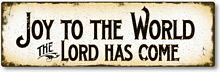 Item 214 Rustic Style Christmas Sign
