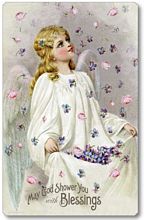 Item 57 Vintage Victorian Style Angel Plaque