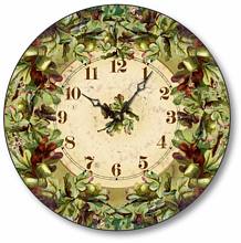 Item C6023 Oak Leaves and Acorns Clock