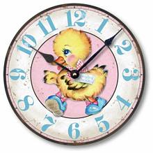 Item C9013 Retro Style Baby Nursery Wall Clock