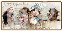 Item 05004 Victorian Children Plaque