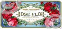 Item 1005 Vintage Style Perfume Lable Plaque