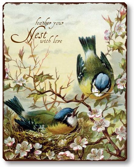 Item 254 Birds Nesting Sign