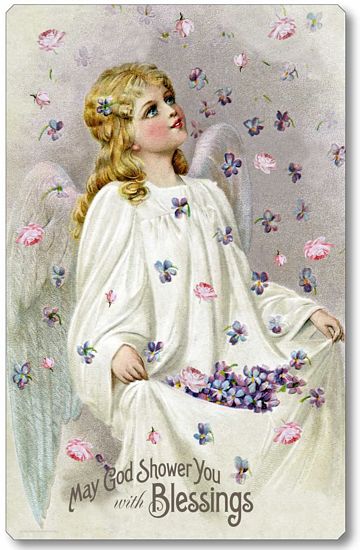 Item 57 Vintage Victorian Style Angel Sign