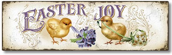 Easter Joy Chicks Wall Plaque | Fairy-freckles.com