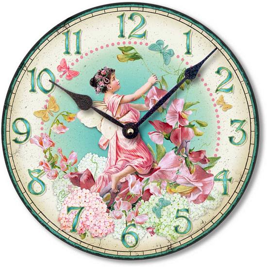 Vintage Style Fairy Clock | Fairy-freckles.com