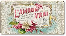 Item 10617 Vintage Style Perfume Label Sign