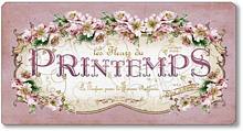 Item 10817 Vintage Style Perfume Lable Sign