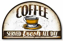 Item 136 Vintage Style Coffee Sign