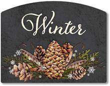 Item 2028 Chalkboard Style Winter Season Sign