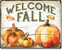 Item 9819 Welcome Fall Sign