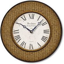 Item C2213 West Indies Style Basketweave Wall Clock