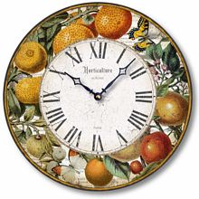 Item C8206 Citrus Fruits Wall Clock