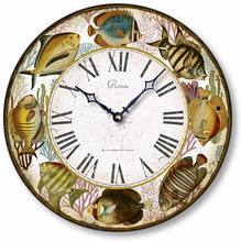 Item C8218 Colorful Fish Wall Clock