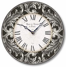 Item C8242 Old World Style Acanthus Leaves Wall Clock